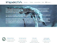 Tablet Screenshot of impactia.org